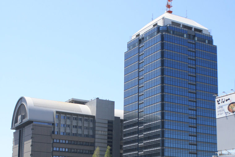 堺市役所の展望ロビー