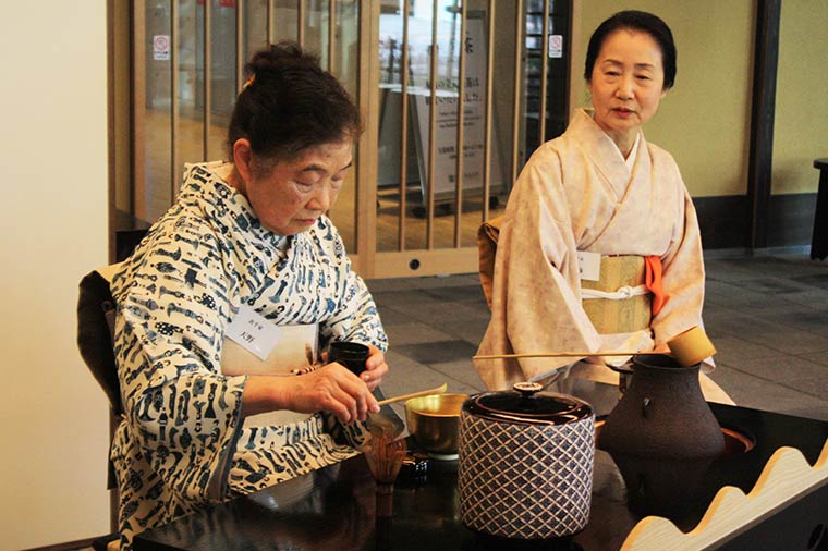 さかい利晶の杜 茶の湯体験 お点前
