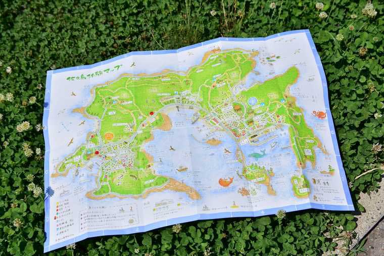 佐久島体験マップ