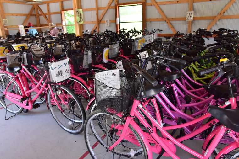 佐久島「レンタサイクル遊々」
