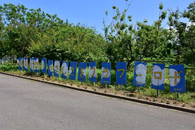 佐久島　フラワーロード