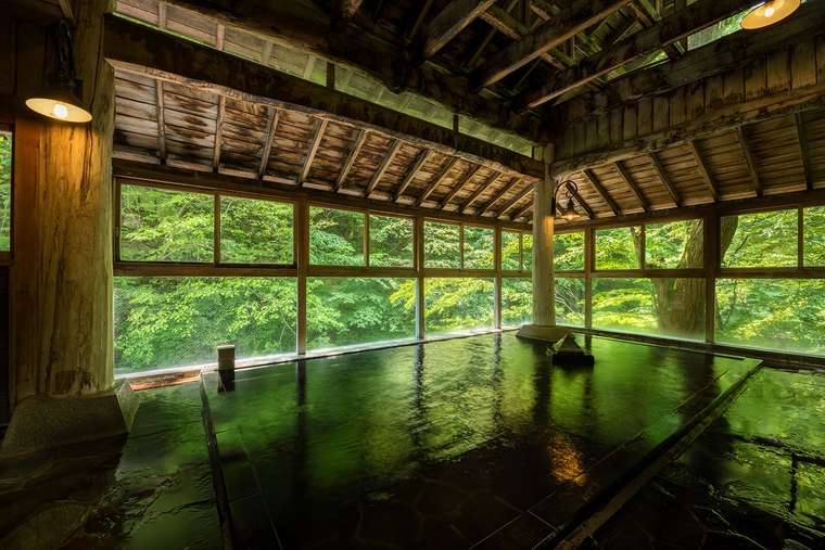鷹泉閣 岩松旅館 温泉