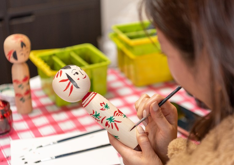 宮城県 作並温泉郷 こけし