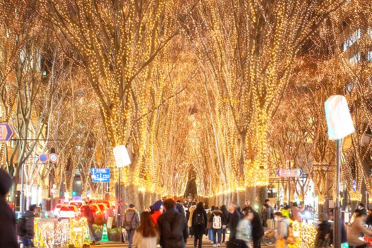 仙台  光のページェント イルミネーション