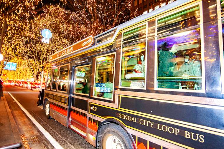 仙台  光のページェント イルミネーション