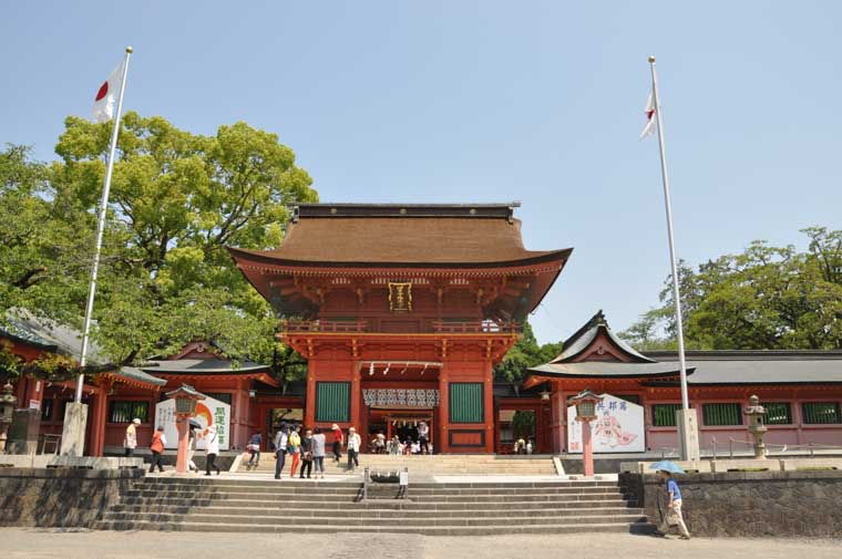 浅間大社の楼門