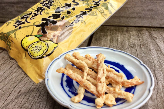 やわらかいか天 瀬戸内塩レモン味