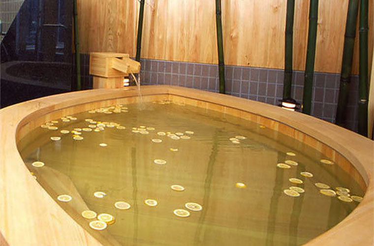 つつ井のレモン風呂