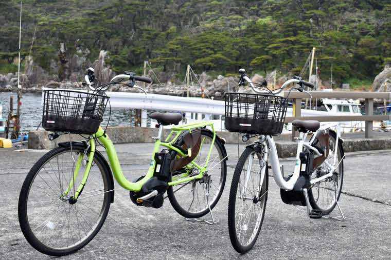式根島 レンタサイクル・げんべい