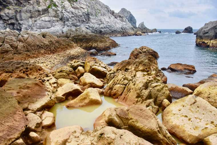 式根島 地鉈温泉