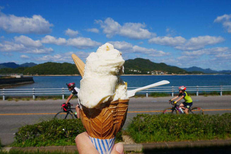 秋のジェラート「愛媛の栗」