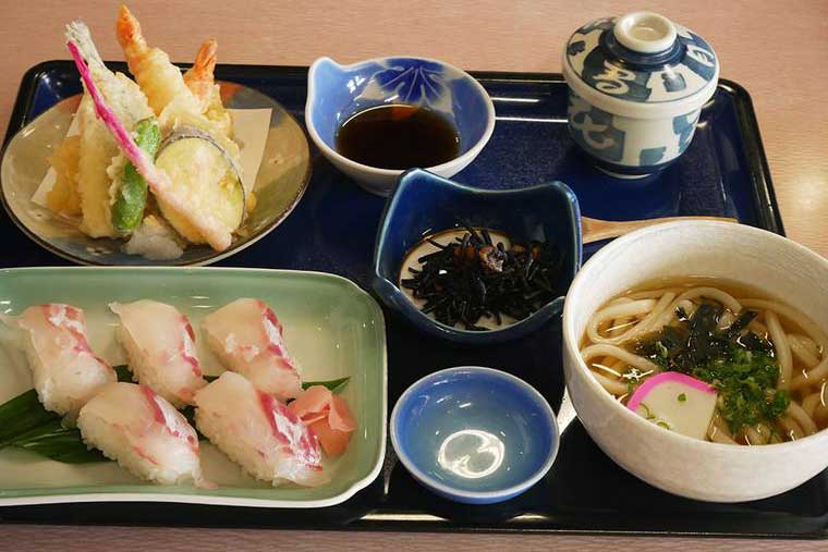 マハタにぎりご膳