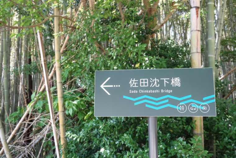 四万十川の佐田沈下橋