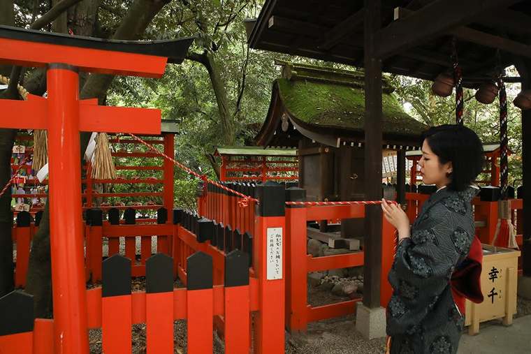 相生社の連理の賢木