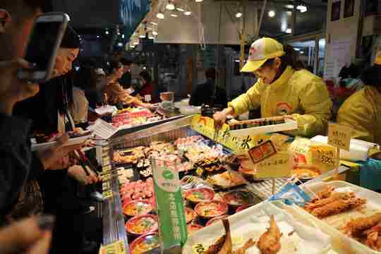 唐戸市場 場内(柳川水産)