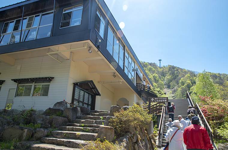 新穂高ロープウェイのしらかば平駅