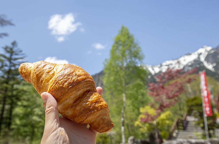 アルプスのパン屋さんのクロワッサン