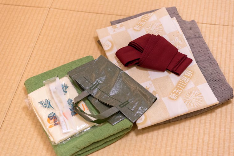 新玉川温泉 館内着