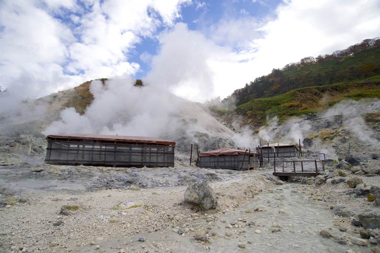新玉川温泉　天然屋外岩盤浴