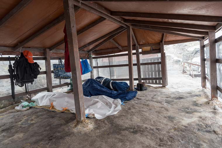 新玉川温泉 天然屋外岩盤浴