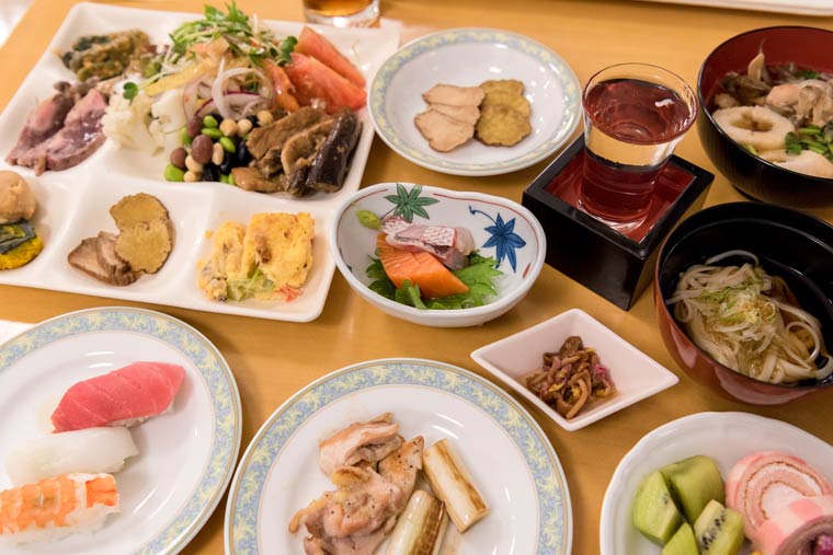 新玉川温泉 バイキング