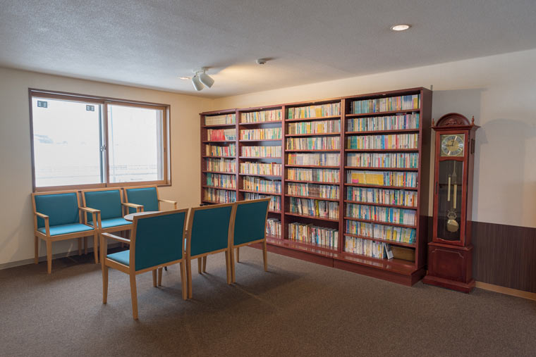 新玉川温泉 図書コーナー