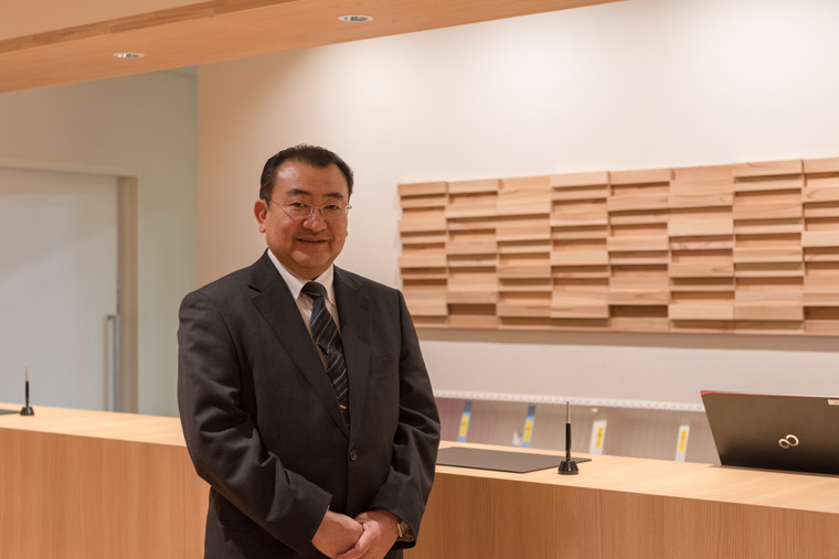 新玉川温泉 阿部支配人