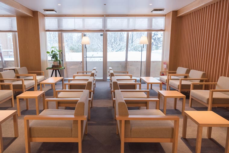 新玉川温泉 ロビー