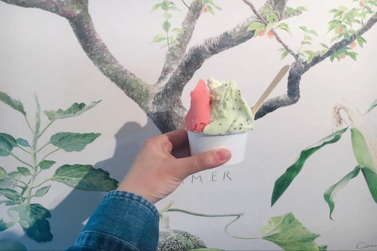 「MINORI GELATO」のジェラート