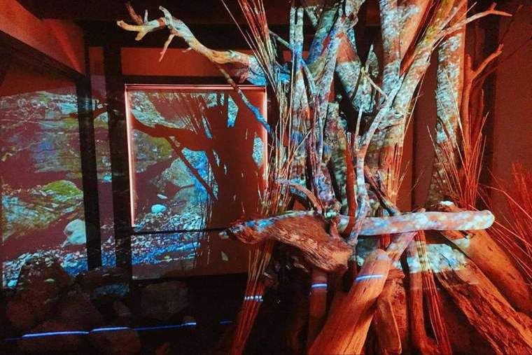 妖怪美術館の館内