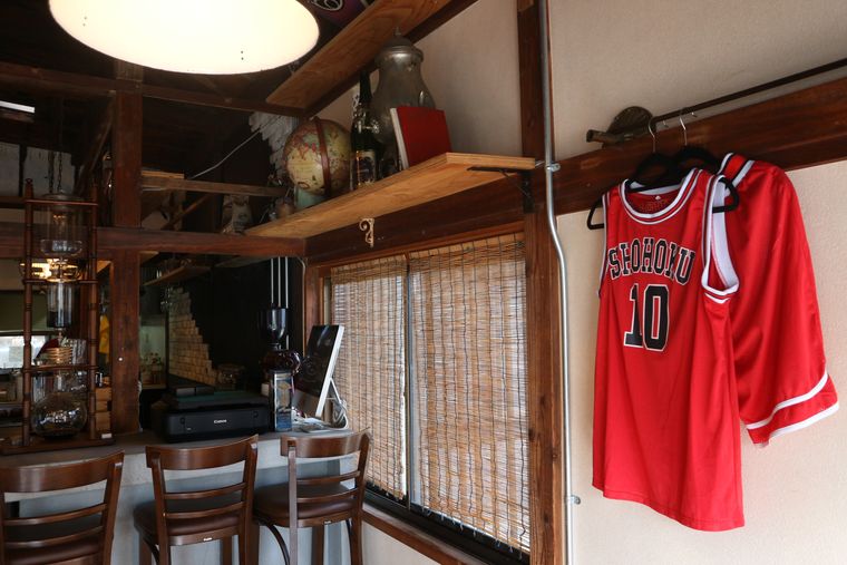 SLAMs BURGER HOUSEの店内