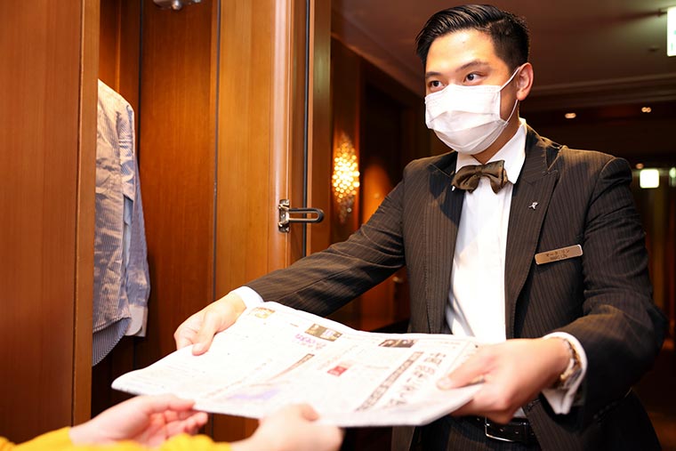 セントレジスホテル大阪 バトラーサービス