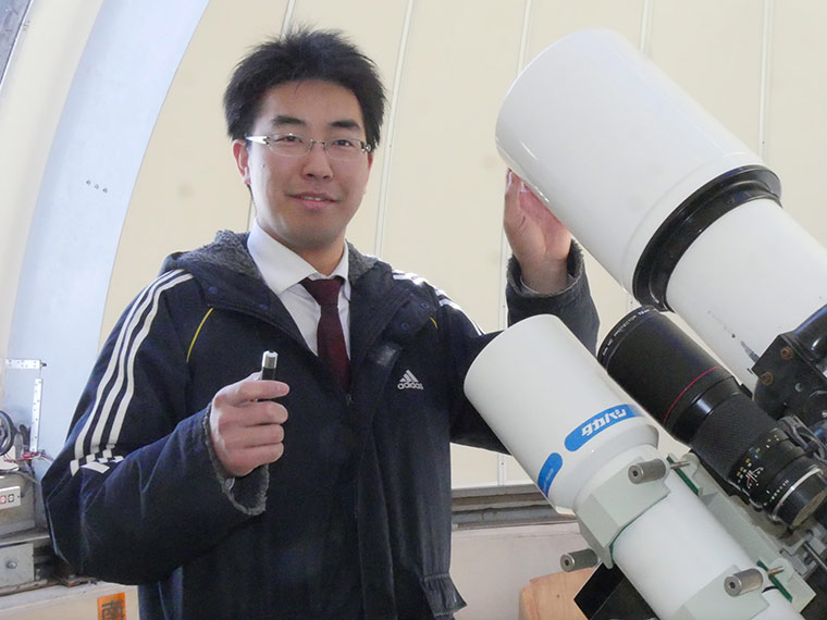 星空観測を楽しむ温泉旅 高峰高原ホテル  星空案内人　井田崚太さん