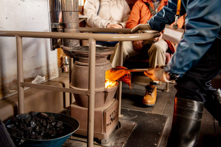 「津軽鉄道」ストーブ列車