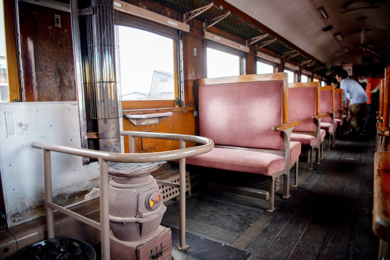 「津軽鉄道」ストーブ列車