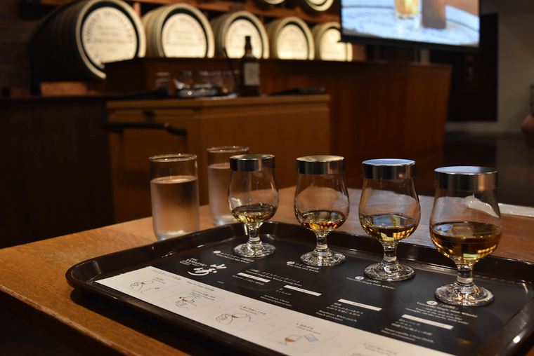 サントリー山崎蒸溜所　山崎蒸溜所ツアー　テイスティング