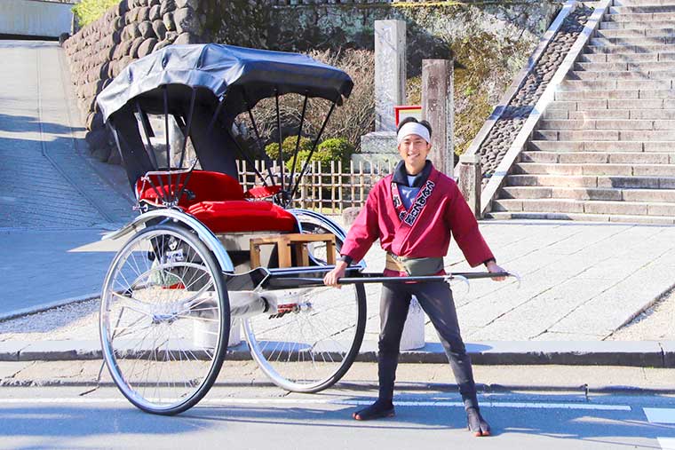 修善寺　人力車