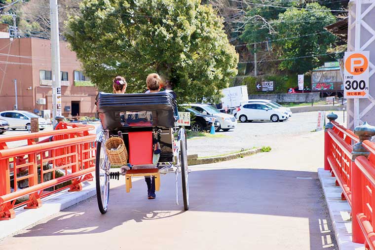 修善寺　人力車