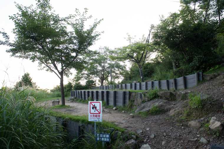 竹田城 立雲峡 展望台