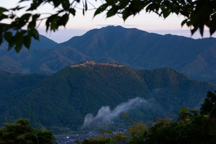 竹田城 立雲峡 展望台