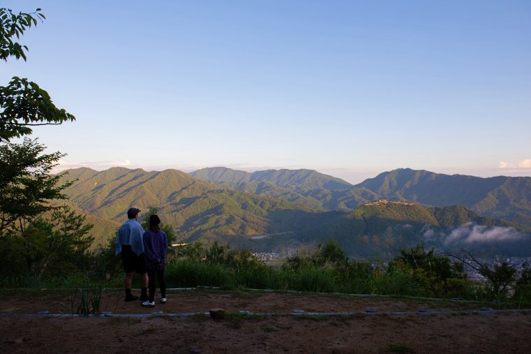 竹田城 立雲峡 展望台 雲海