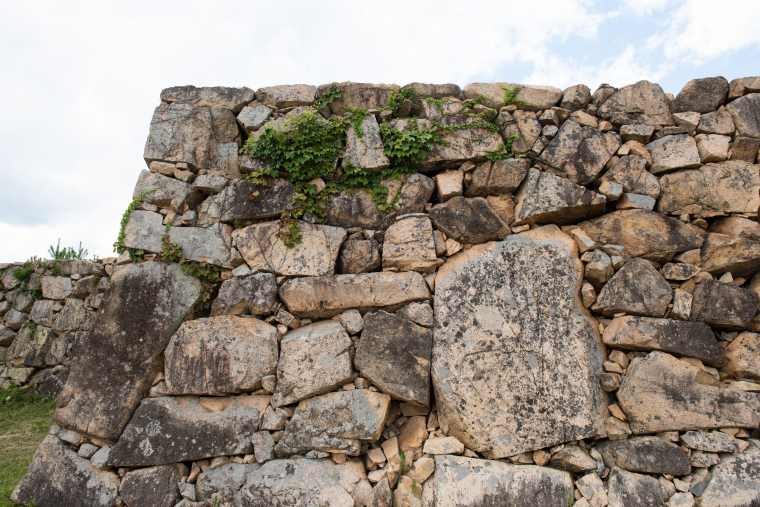 竹田城 邪気を祓う鏡石