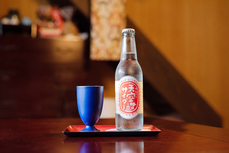 寺子屋cafeオリジナル天空サイダー