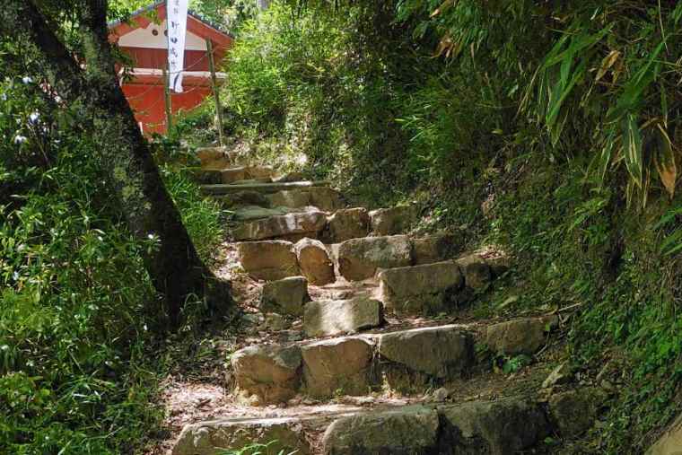 竹田城 駅裏登山道