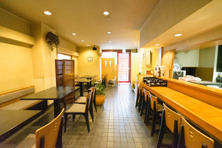 和食の美波　店内の様子