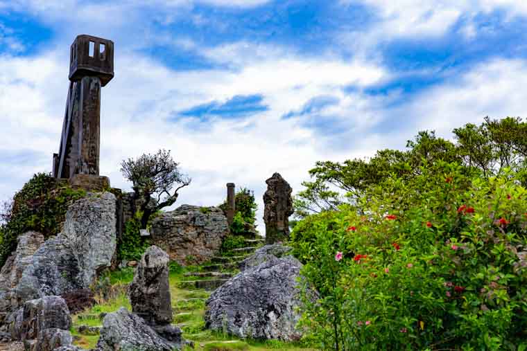 なごみの塔が建つ高台