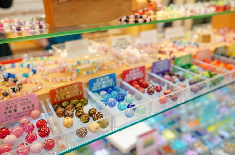 とんぼ玉工房 いちの家