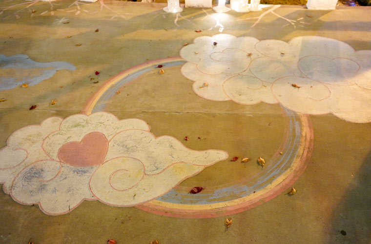 玉造温泉　キラキラ橋