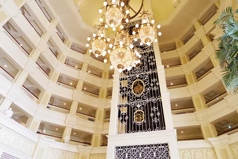 東京ディズニーランドホテル　隠れミッキー