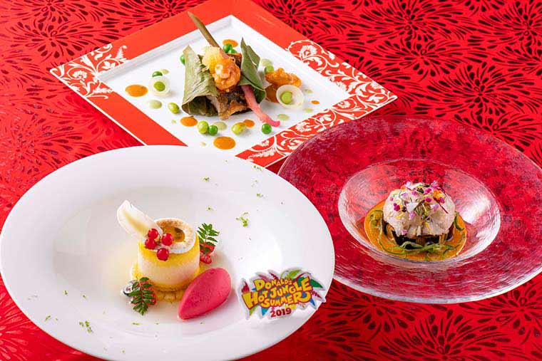 東京ディズニーランドホテル「カンナ」ランチ 夏限定メニュー